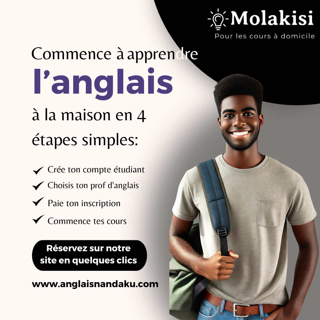 Cours d'anglais à domicile